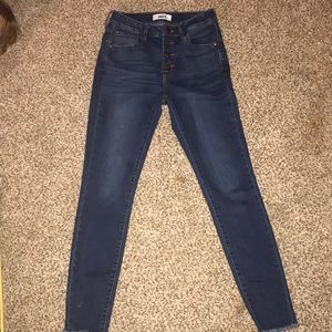 Just black denim NWOT